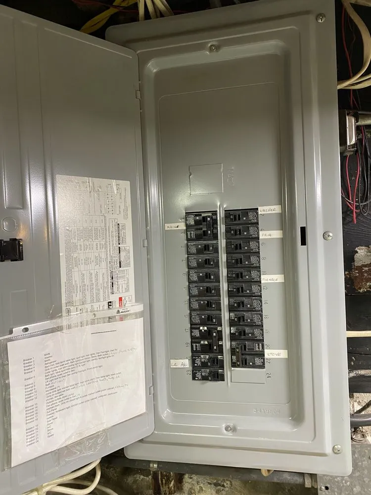 Slide of Josh Utter Licensed Electrician