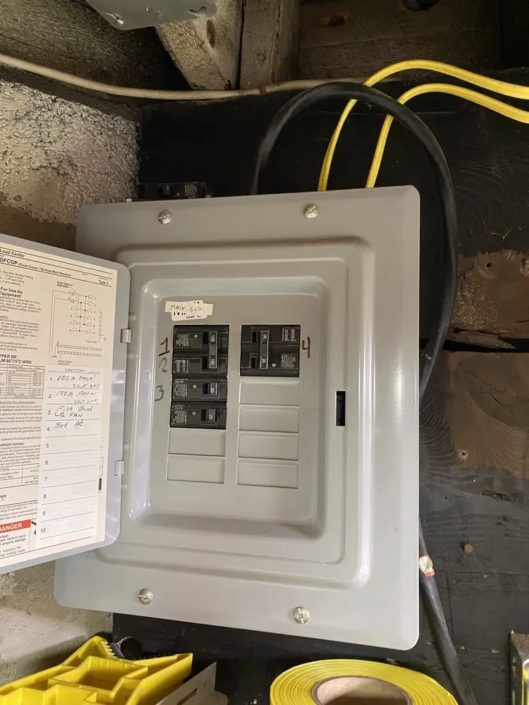 Slide of Josh Utter Licensed Electrician