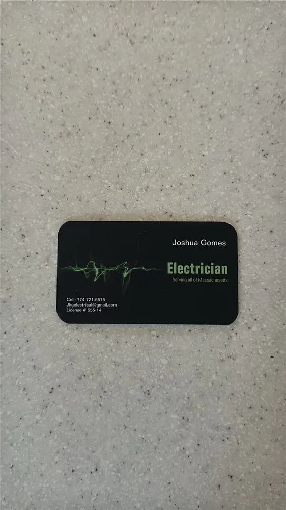 Slide of Joshua Gomes Electrician