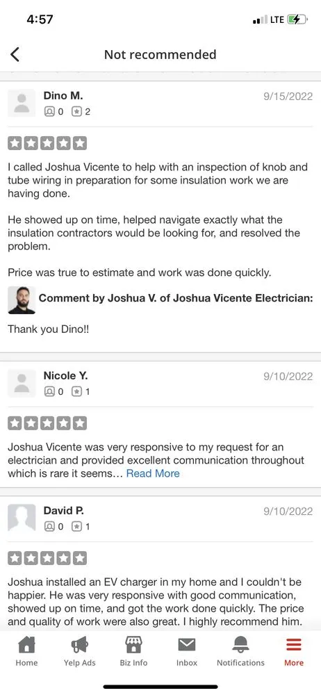 Reliable electrical service for homes in emergency electrical service,  by 