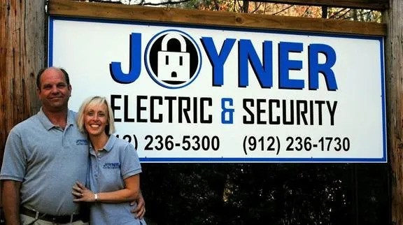 Slide of Joyner Electric and Security