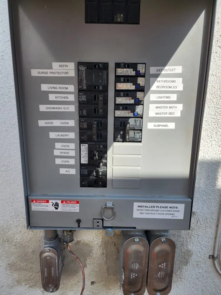 Slide of JP electrics