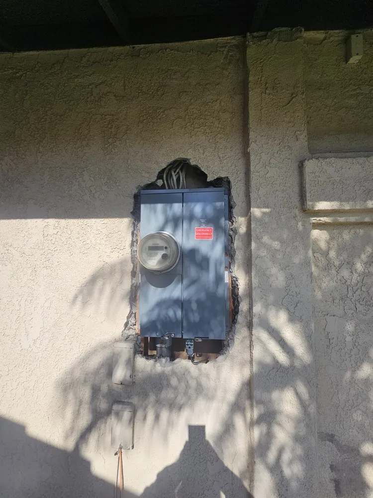 Slide of J.R Electric Drywall Stucco