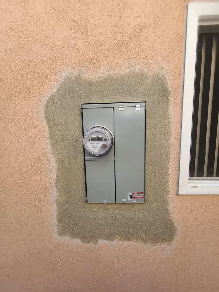 Licensed wiring installation in , by J.R Electric Drywall Stucco