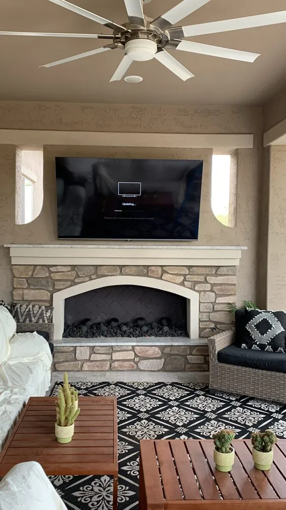 Professional electrician providing lighting installation in , 