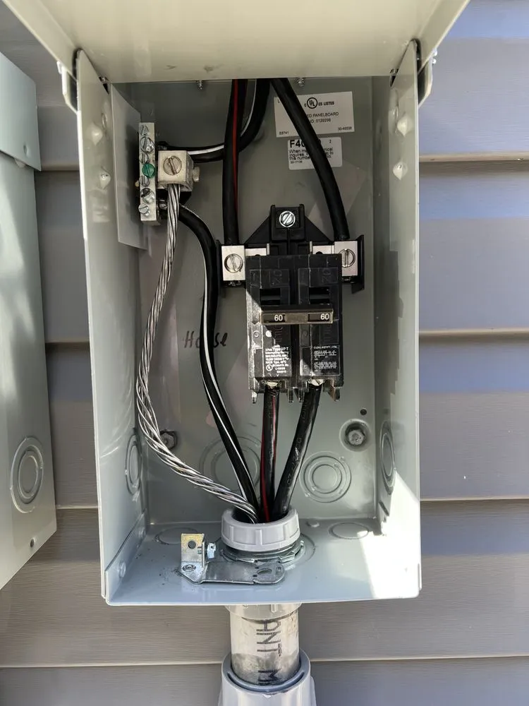 Slide of J.R.D Electric Service