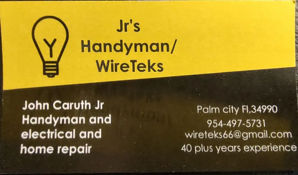 Slide of Jr's Handyman