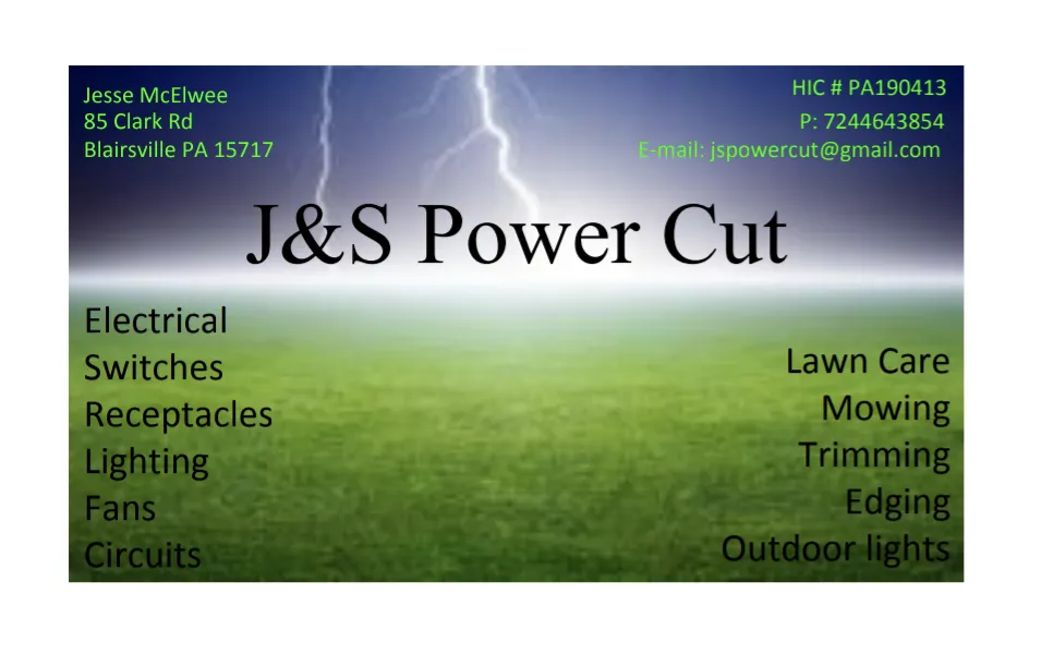 Slide of J&S Power Cut