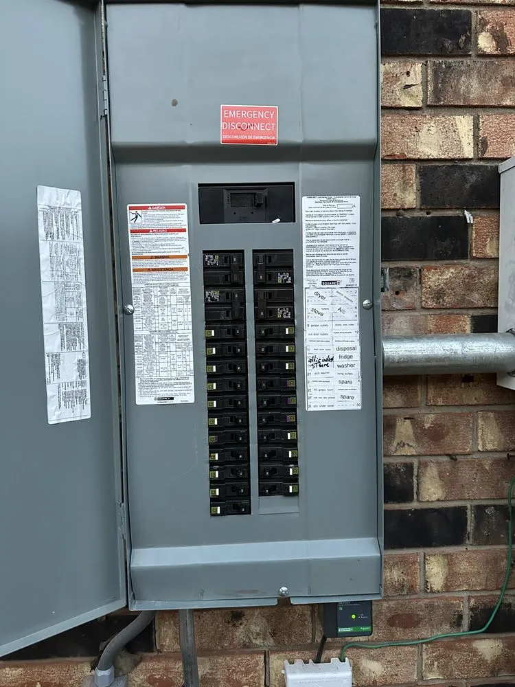 Emergency lighting installation in , by Juarez Electric Works