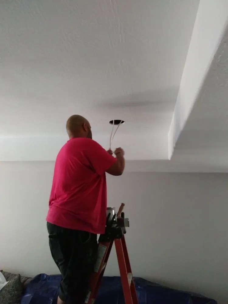 Affordable electrical service for homes in wiring installation,  by 