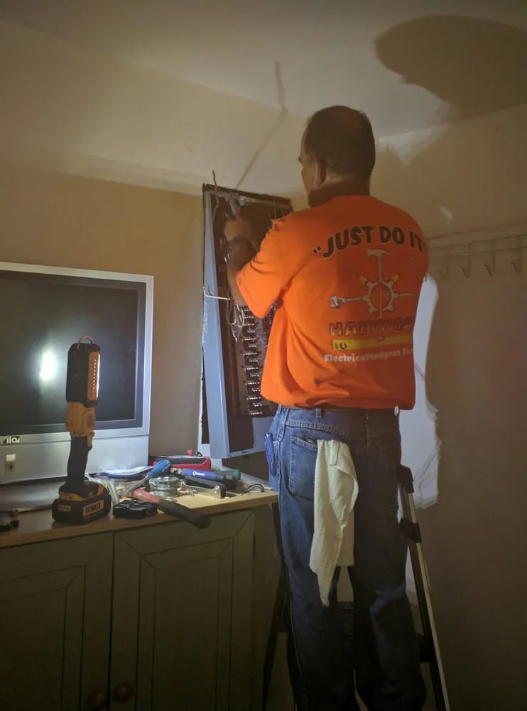 Affordable electrical service for homes in wiring installation,  by 