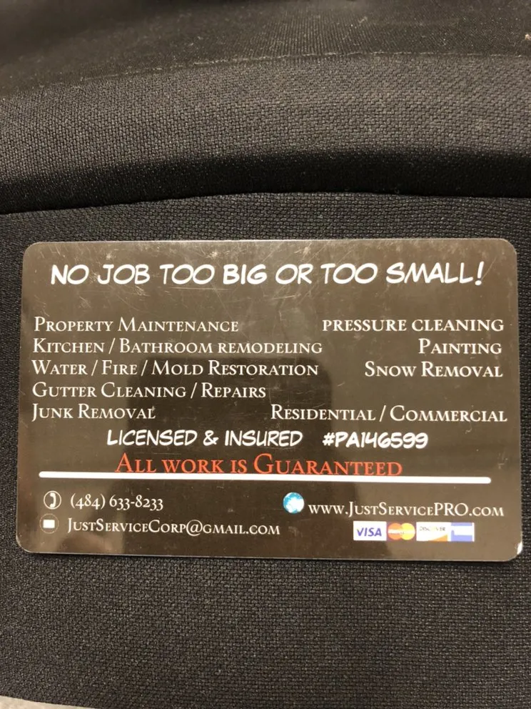 Slide of Just Service Pro