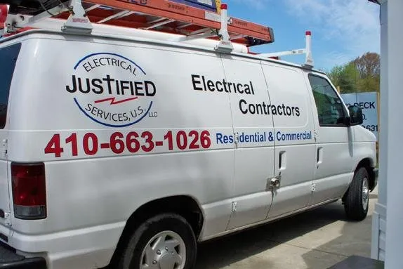 Slide of Justified Electrical Services