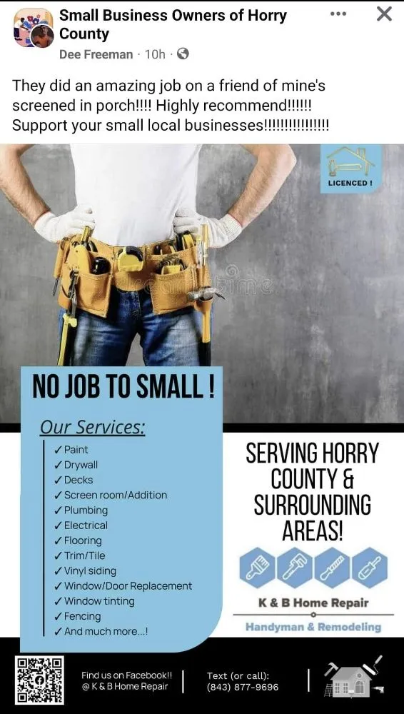 Slide of K & B Home Repair