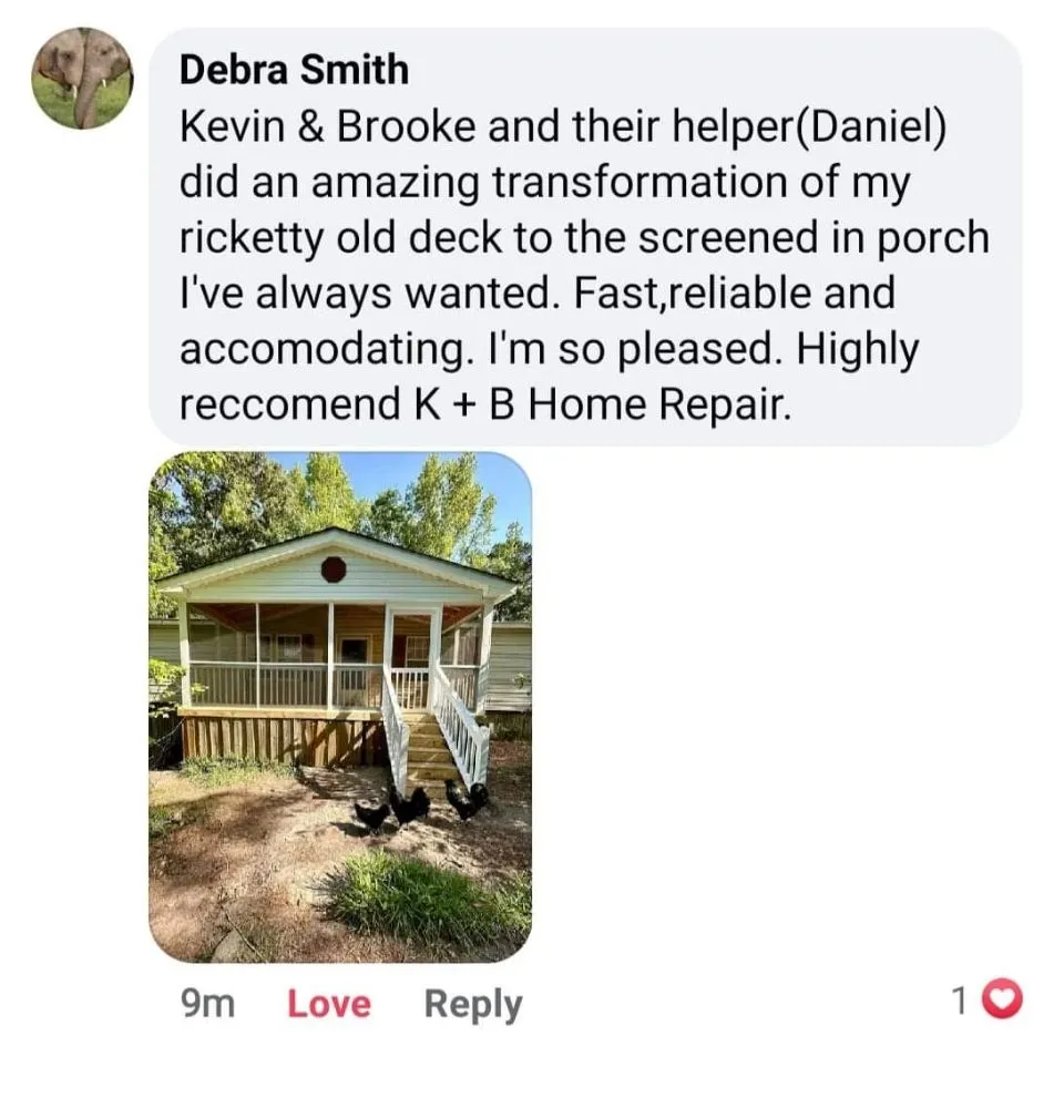Slide of K & B Home Repair