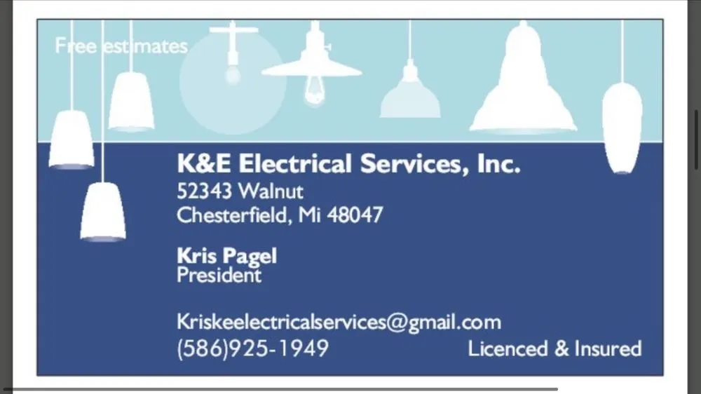 Slide of K & E Electrical Services