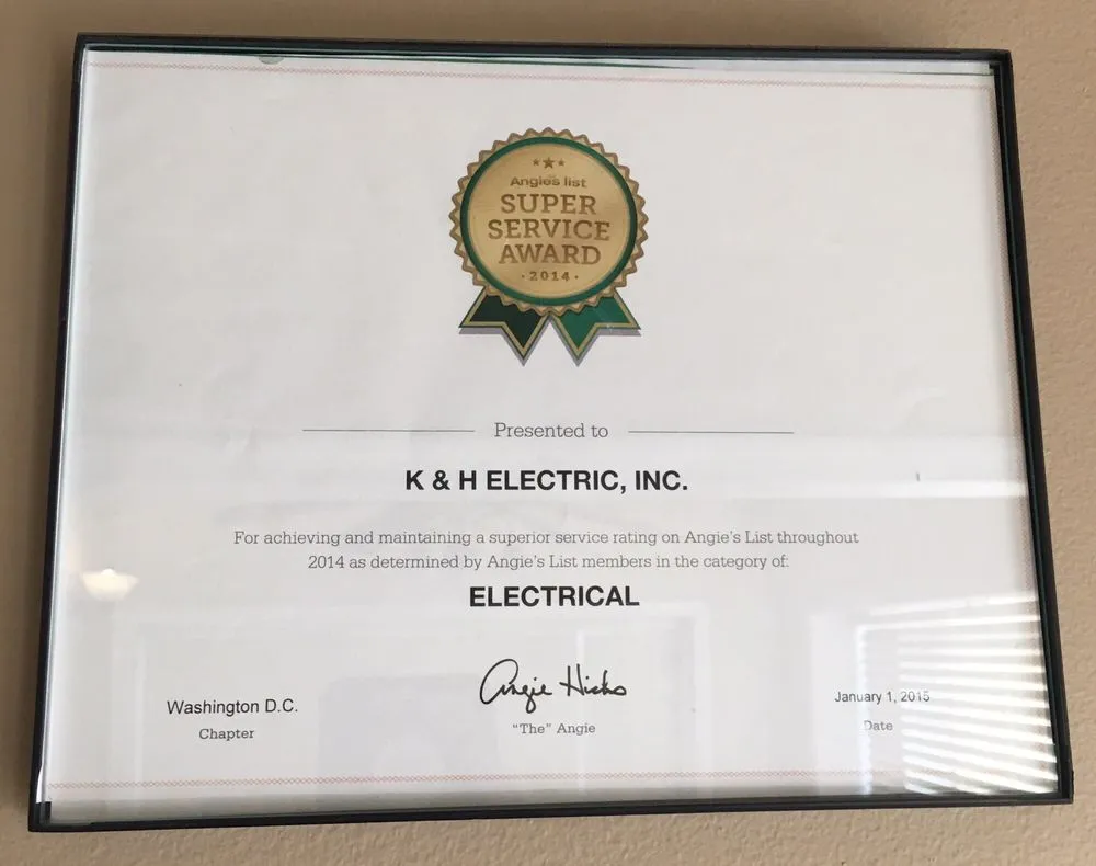 Slide of K & H Electric, Inc.