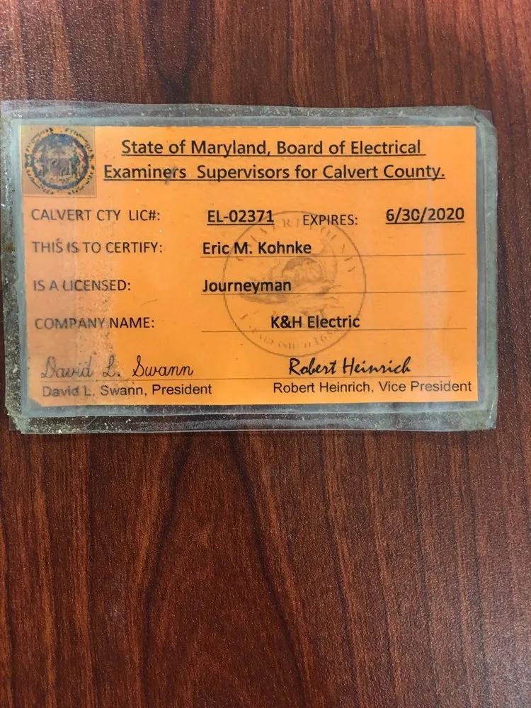 Slide of K & H Electric, Inc.