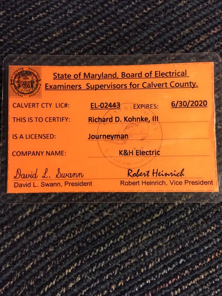 Slide of K & H Electric, Inc.