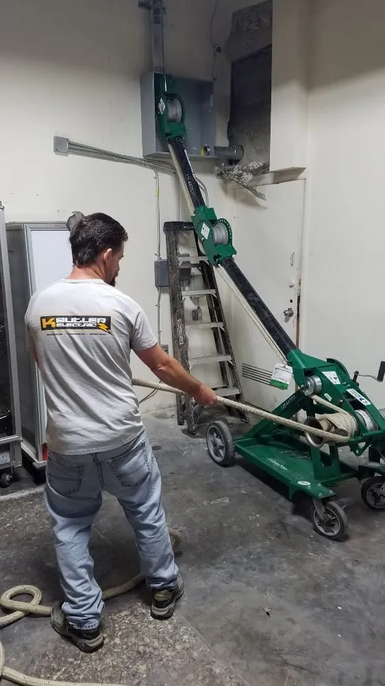 Slide of K Butler Electric