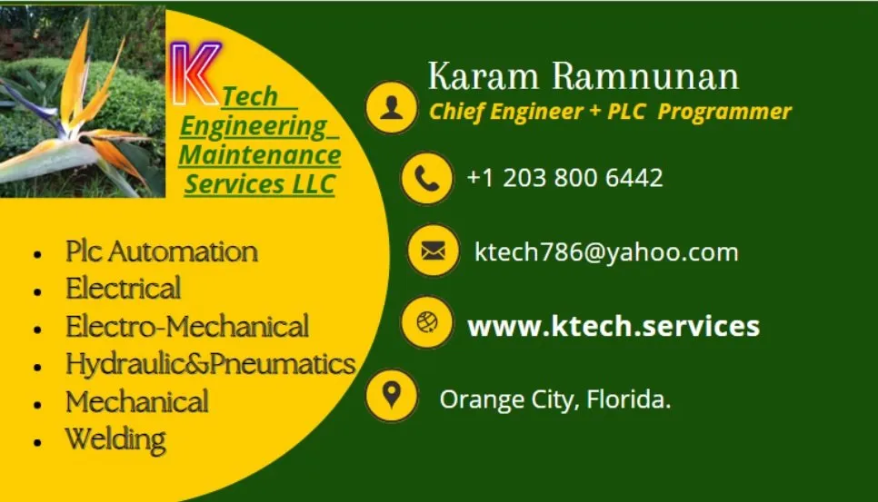 Slide of K Tech Engineering Maintenance Services