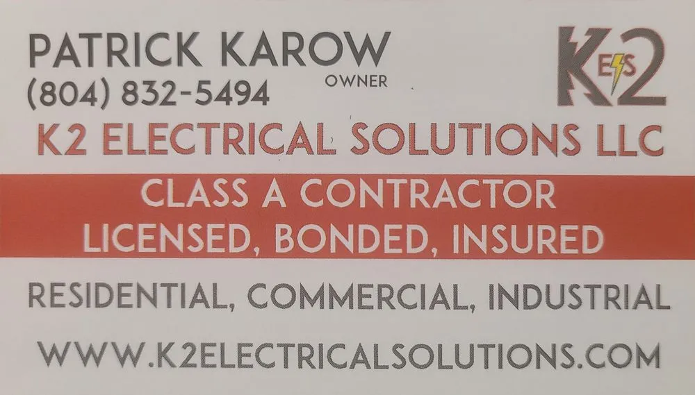 Licensed panel upgrade service in Barhamsville, VA - K2 Electrical Solutions