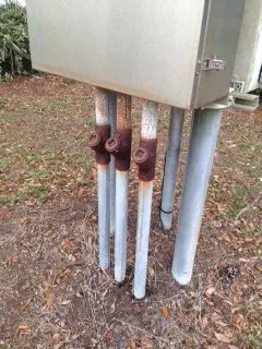 Professional electrical service for homes in lighting installation, by