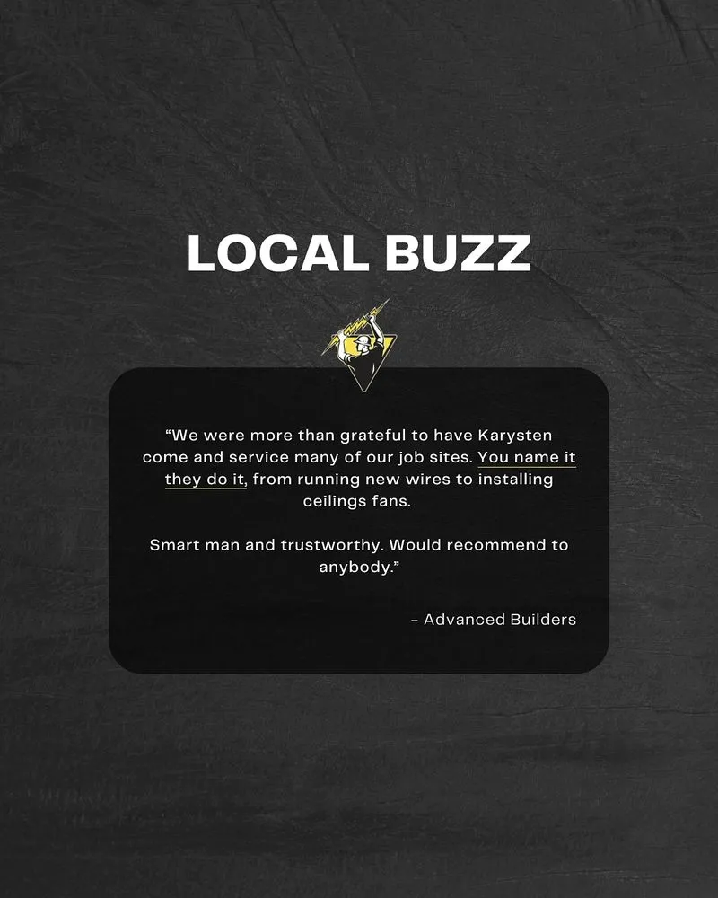 Certified lighting installation experts serving ,  - Karysten S Santos Electrician