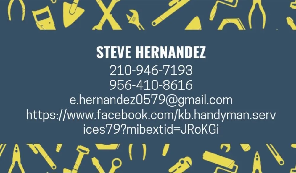 Slide of KB handyman Services