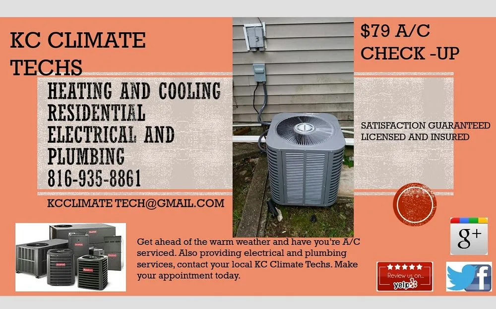Certified emergency electrical service in Lee's Summit, MO by KC Climate Techs
