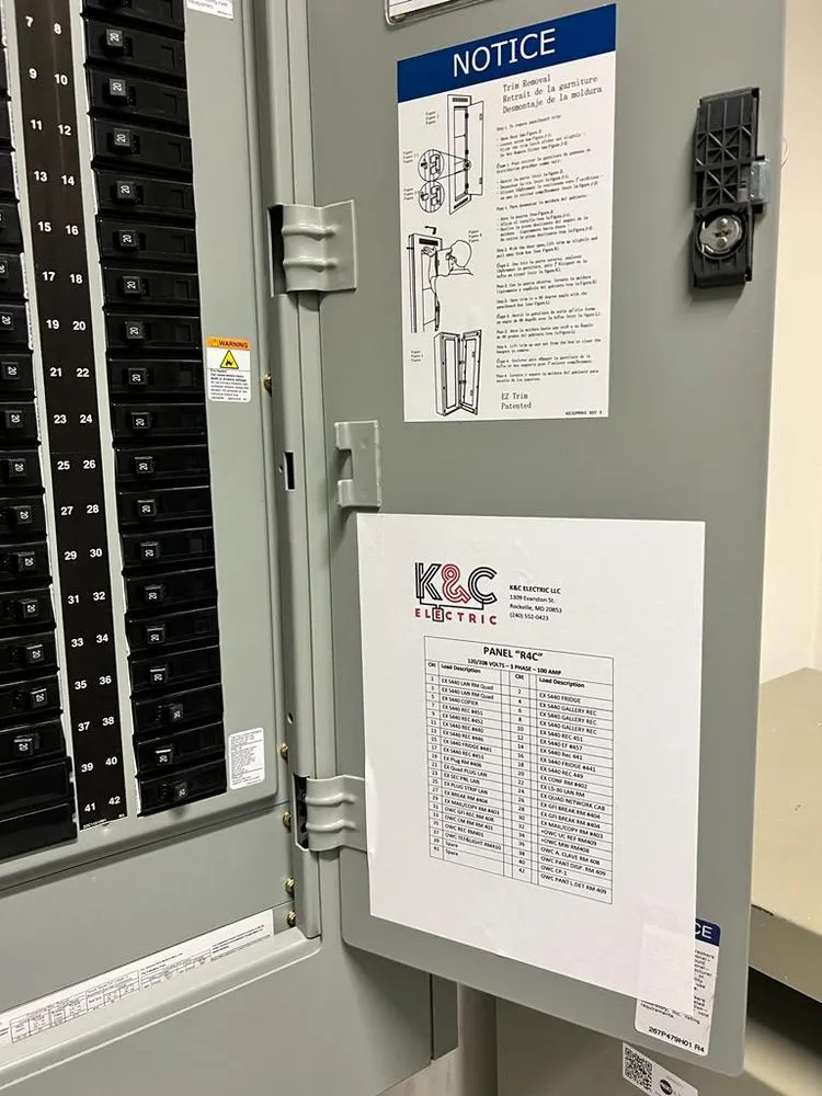 Slide of K&C Electric