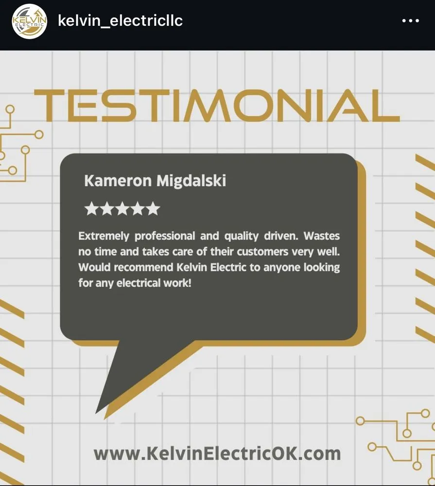 Slide of Kelvin Electric