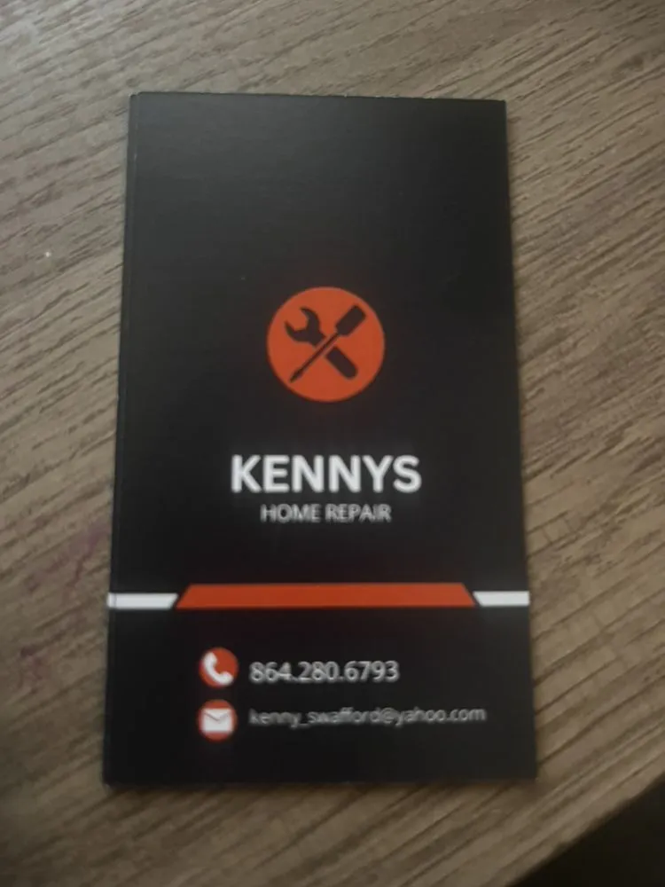 Slide of Kenny's Home Repair Maintenance