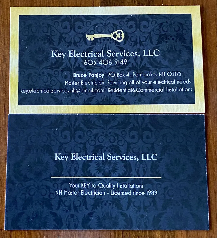 Slide of Key Electrical Services