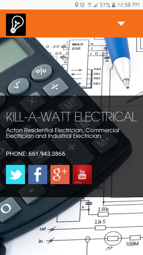 Slide of Kill-A-Watt Electrical