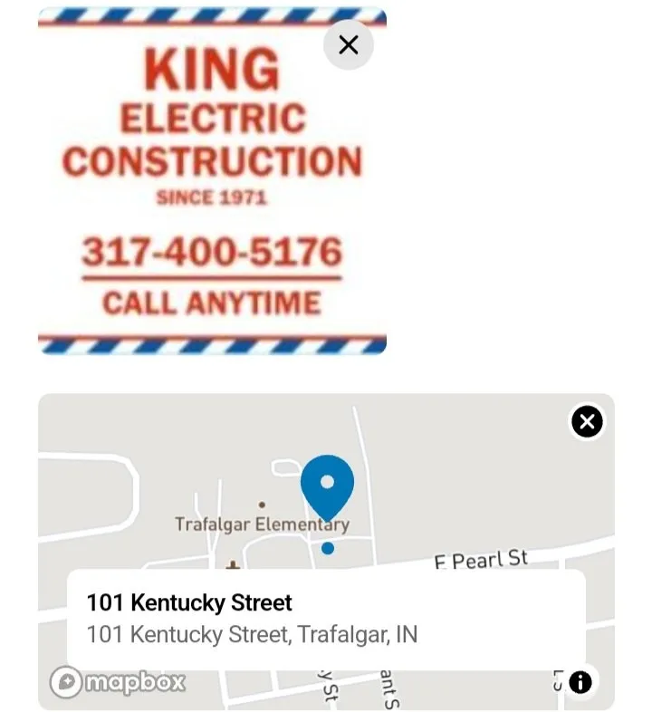 Slide of King Electric & construction
