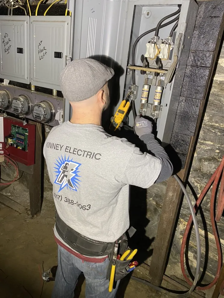 Slide of Kinney Electric