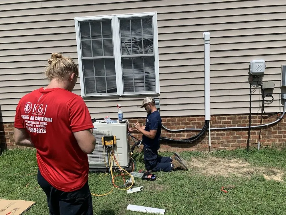 Slide of K&J Mechanical