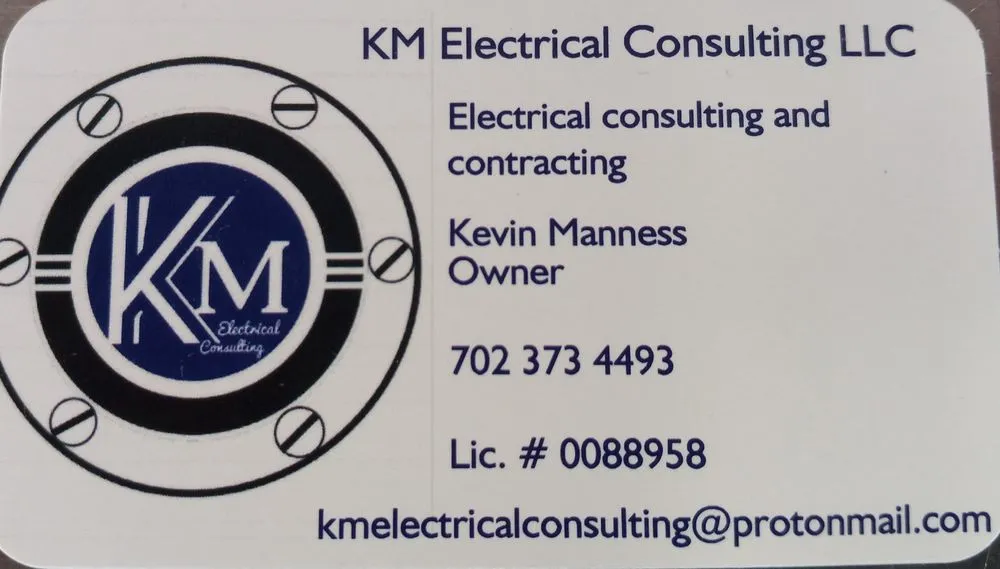 Slide of KM electrical consulting
