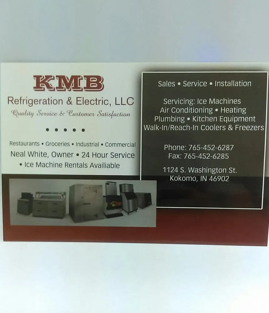 Slide of KMB Refrigeration & Electric