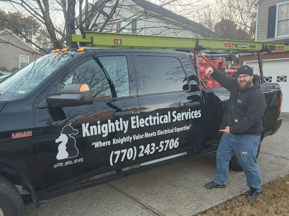 Slide of Knightly Electrical Services