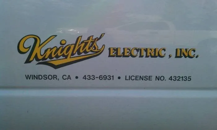 Slide of Knights' Electric, Inc.
