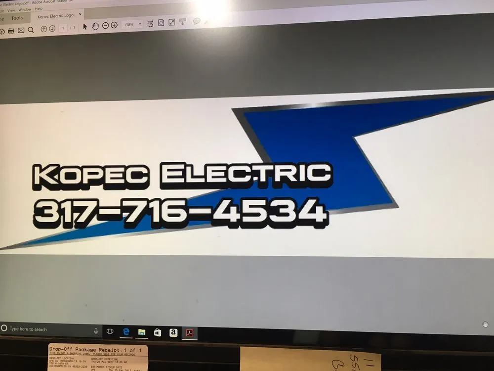 Slide of Kopec Electric