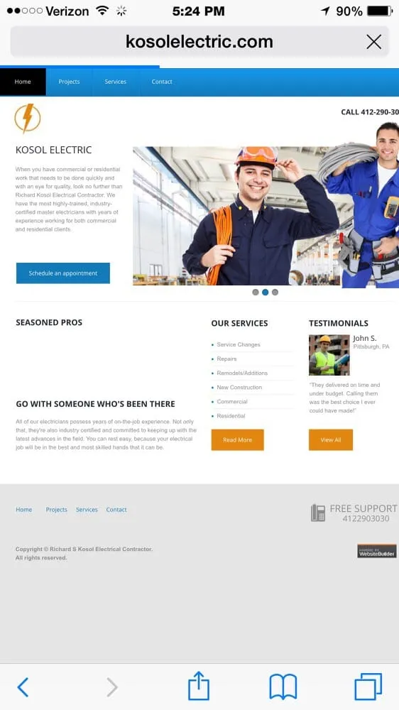 Expert electrical repair service in Burgettstown, PA - Kosol Electric