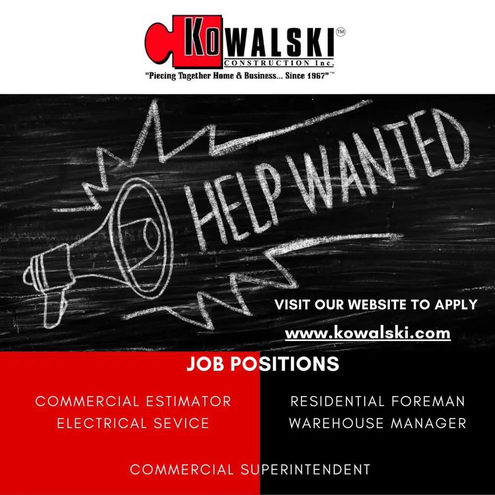 Slide of Kowalski Construction