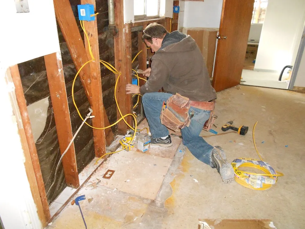 Licensed outlet and switch repair in , by KP Design & Construction