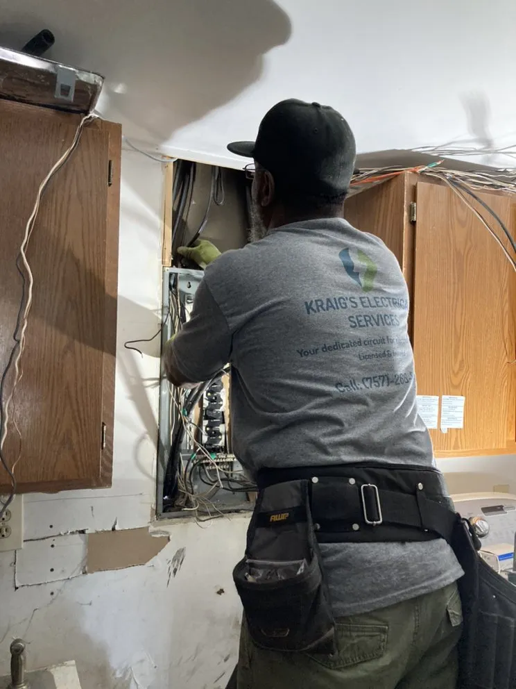 Slide of Kraig's Electrical Services