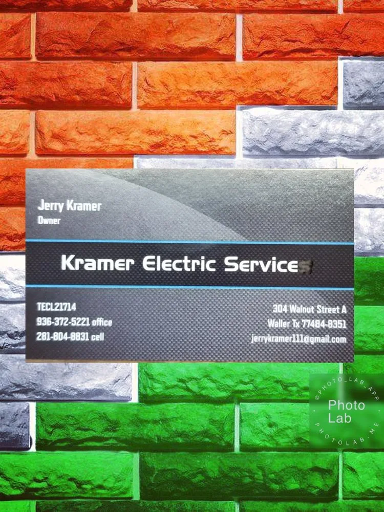 Slide of Kramer Electric Service TECL21714