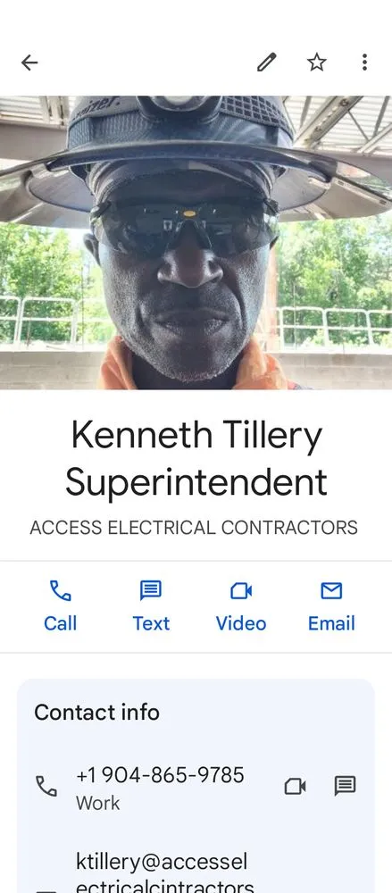 Slide of KT Electrical services
