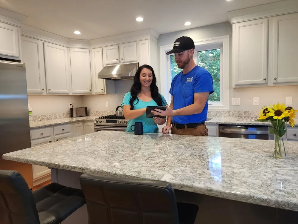 Expert electrician providing lighting installation in North Billerica, MA - Kuhlman Electric